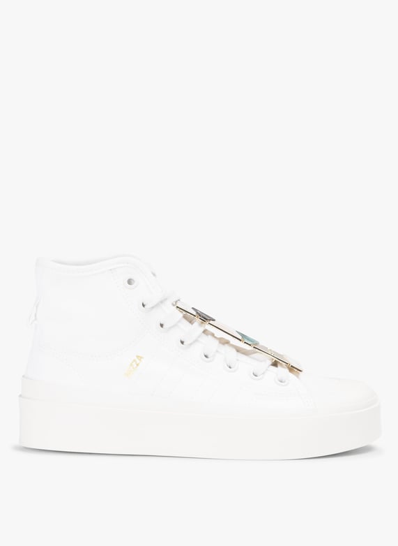 ADIDAS Nizza Bonega Mid W Sneaker in WeiB
