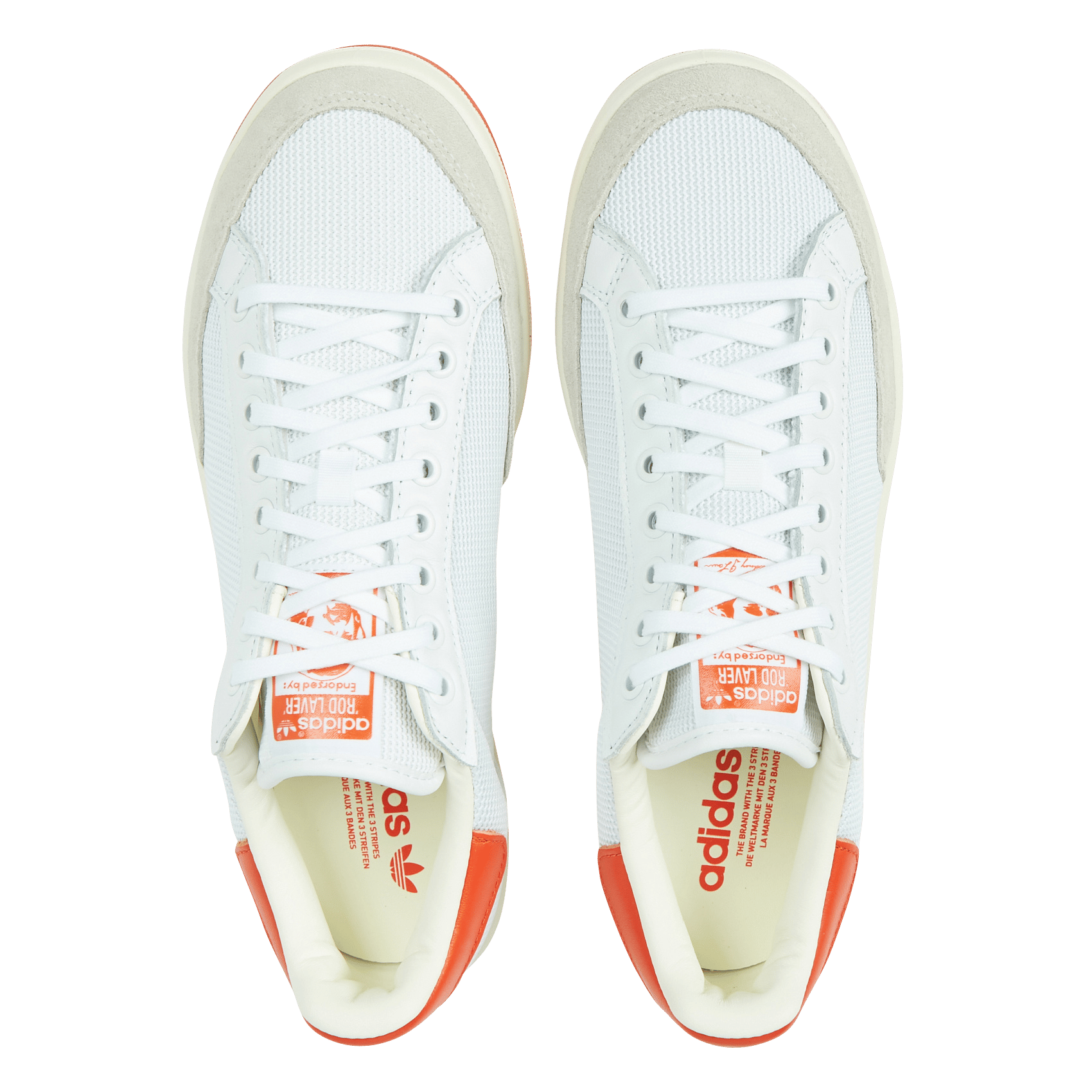 Adidas Rod Laver - Sneaker Ftwwht/corang/owhite Adidas - Herren | Place des  Tendances