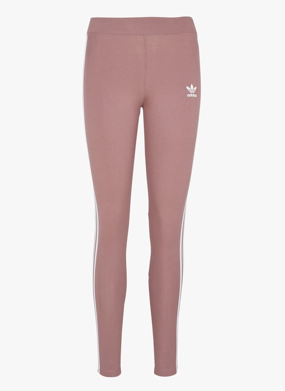 Baumwoll Leggings mit hohem Bund in Rosa