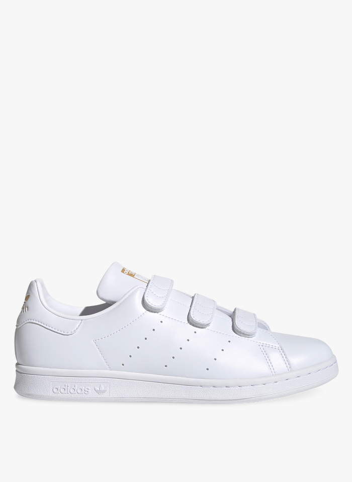 ADIDAS Stan Smith - Niedrige Sneaker mit Klettverschluss in Weiß