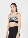 Aurum Activewear NOIR AVEC IMPRIME ZEBRE NOIR-BLANC Schwarz