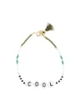 BBUBLE KAKI + TURQUOISE Blau