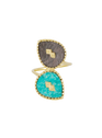 BE MAAD TURQUOISE/ONYX TEXTURE Golden