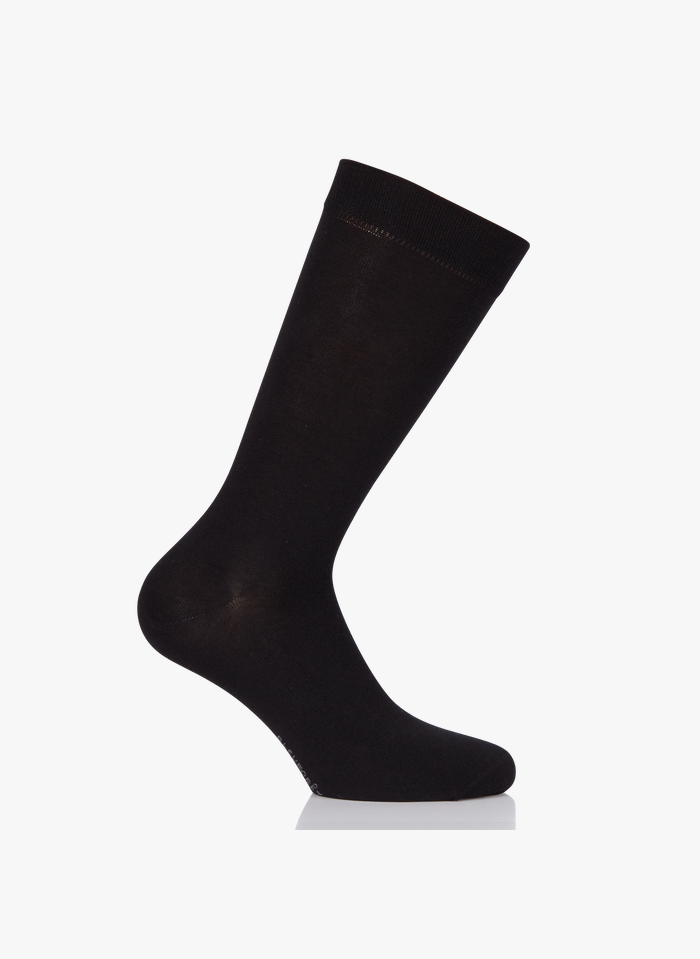 BLEUFORET Socken aus Baumwoll-Mix in Schwarz