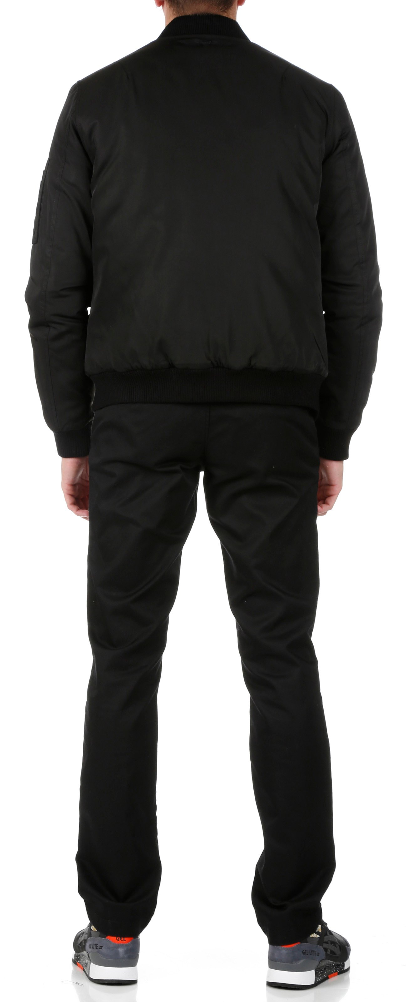 Herren Bomberjacke - Reißverschluss & Schmale Passform