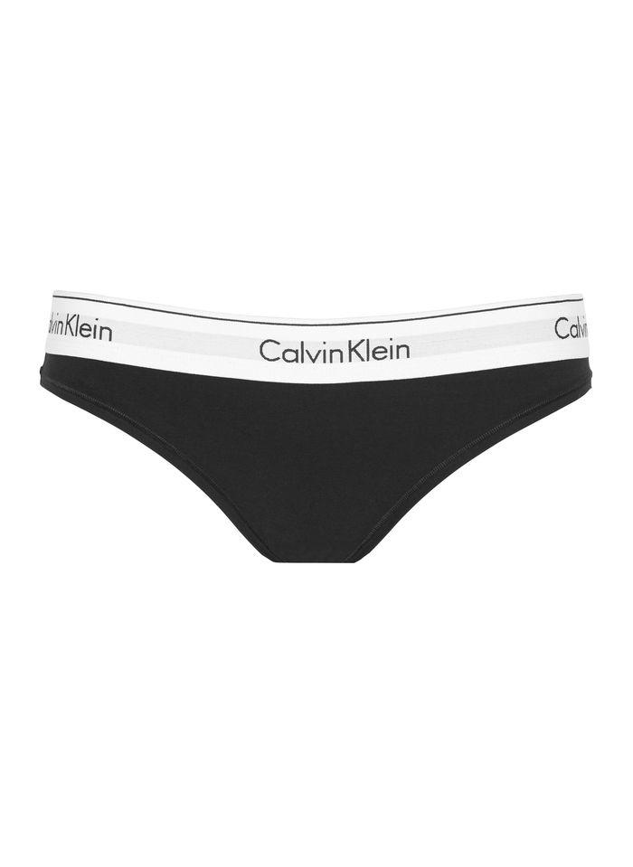 Pijl Excursie optellen Modern Cotton - Slip Black Calvin Klein Underwear - Damen | Place des  Tendances
