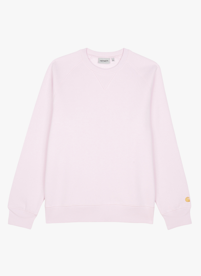CARHARTT WIP Rundhals-Sweatshirt aus Baumwolle, Regular Fit in Rosa