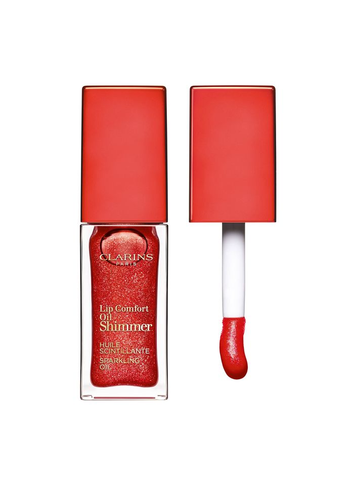 CLARINS Glänzendes Lippenpflege-Öl in  - 07 - Red Hot