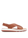 CLARKS DARK TAN LEA Braun