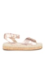 CLARKS ROSE GOLD METALLIC LEATHER Rosa