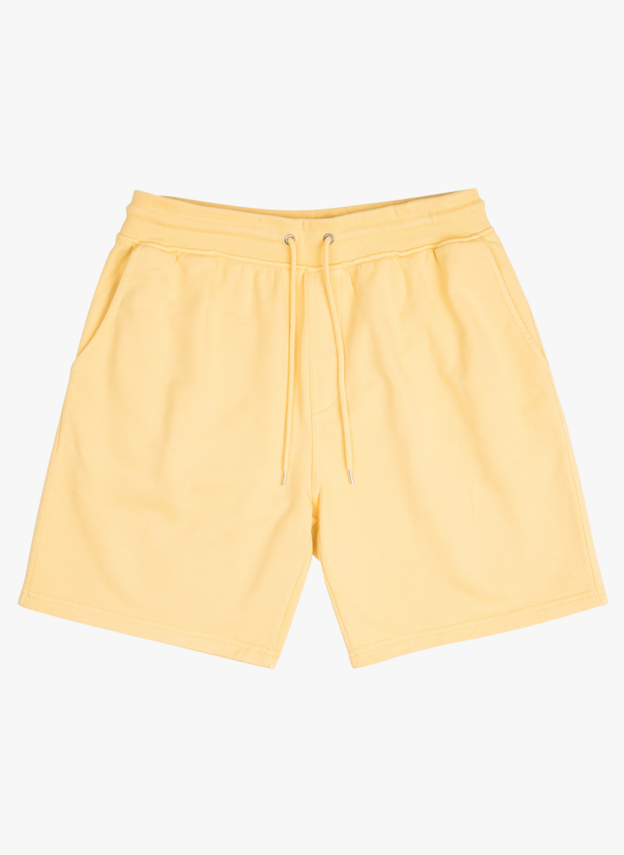 COLORFUL STANDARD Shorts aus Bio-Baumwolle in Gelb