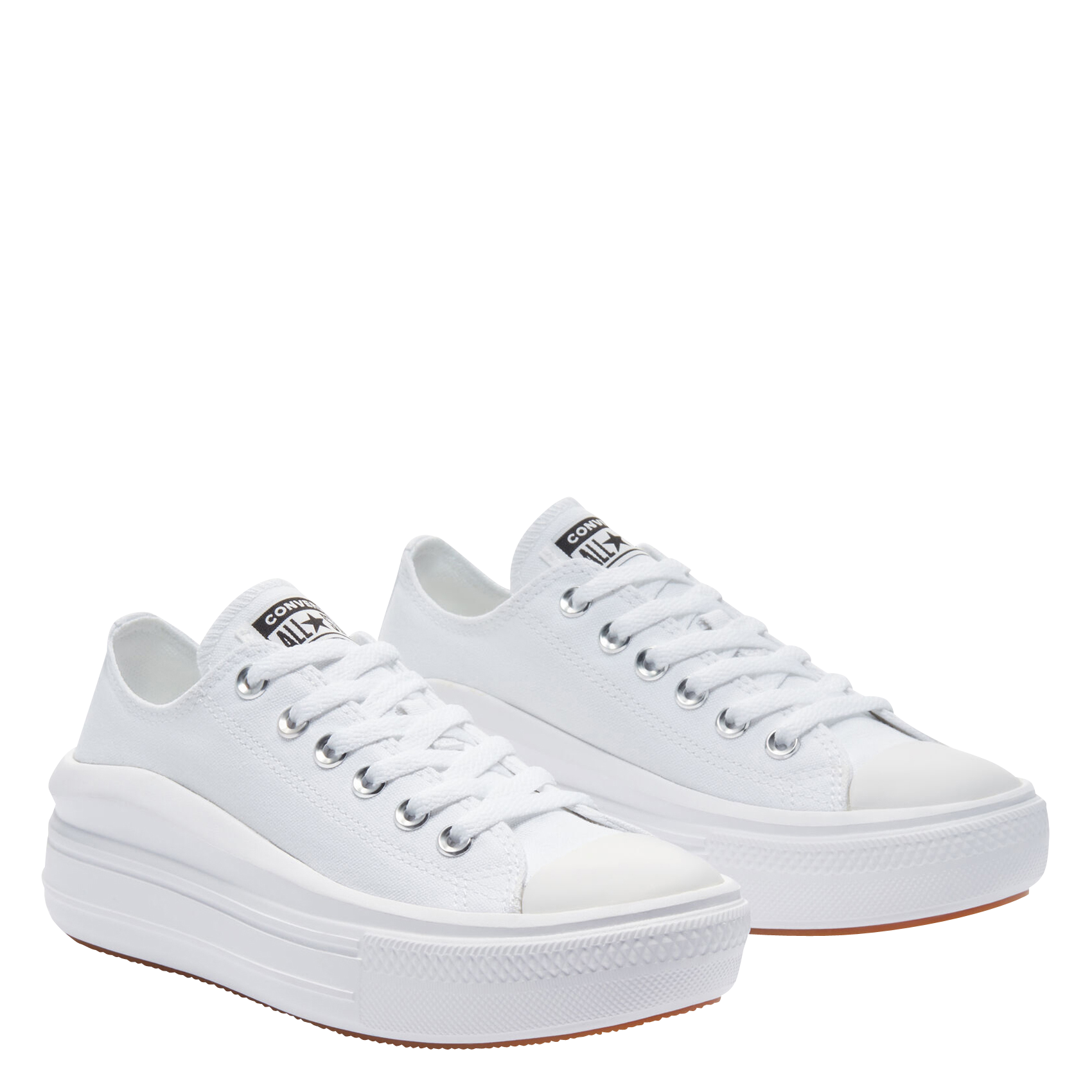 canvas colour chuck taylor all star move low top