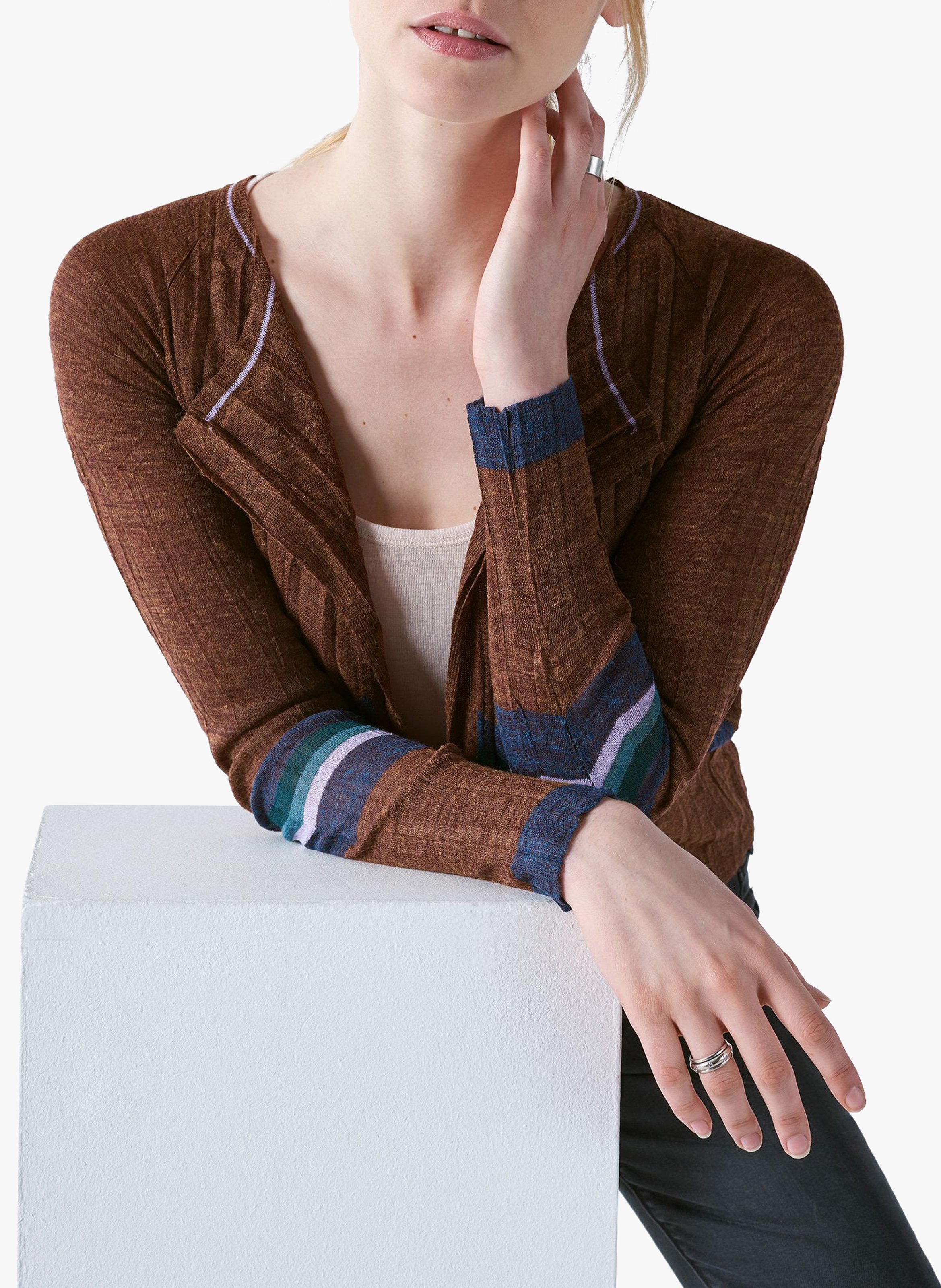 strickjacken zum binden