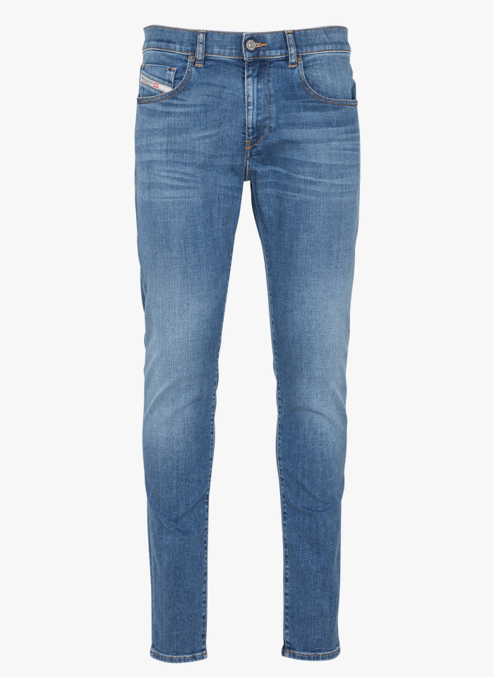 DIESEL Slimfit-Jeans aus Baumwolle in Bleached Jeans
