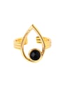 EMMA & CHLOE OR-Onyx noir Golden