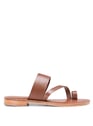 FEEKA LEZARD COGNAC Braun