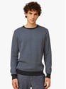 HARRIS WILSON JACQUARD FUME Blau