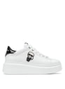 KARL LAGERFELD White Lthr Weiß