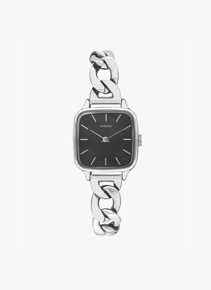 KOMONO Kate Revolt - Armbanduhr aus Stahl in Silber