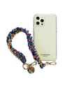 LA COQUE FRANCAISE BLEU ROSE JAUNE Blau
