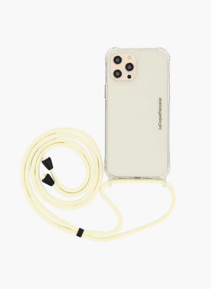 LA COQUE FRANCAISE Verstellbares und abnehmbares Smartphone-Band in Beige