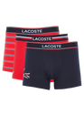LACOSTE MARINE/ARGENT CHINE-ROUGE Rot