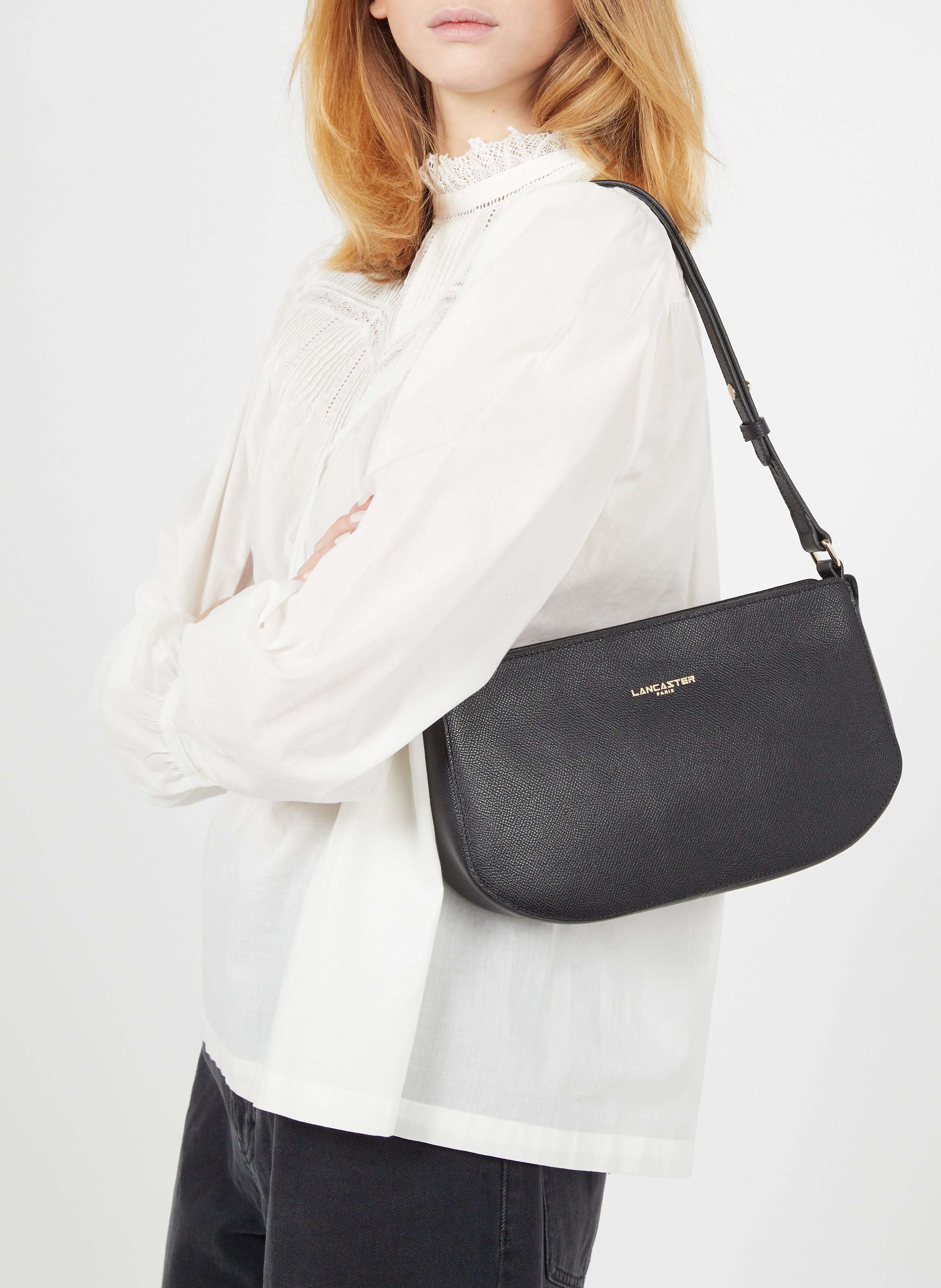 leder baguette tasche