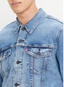 LEVI'S TRIAD TRUCKER Bleached Jeans