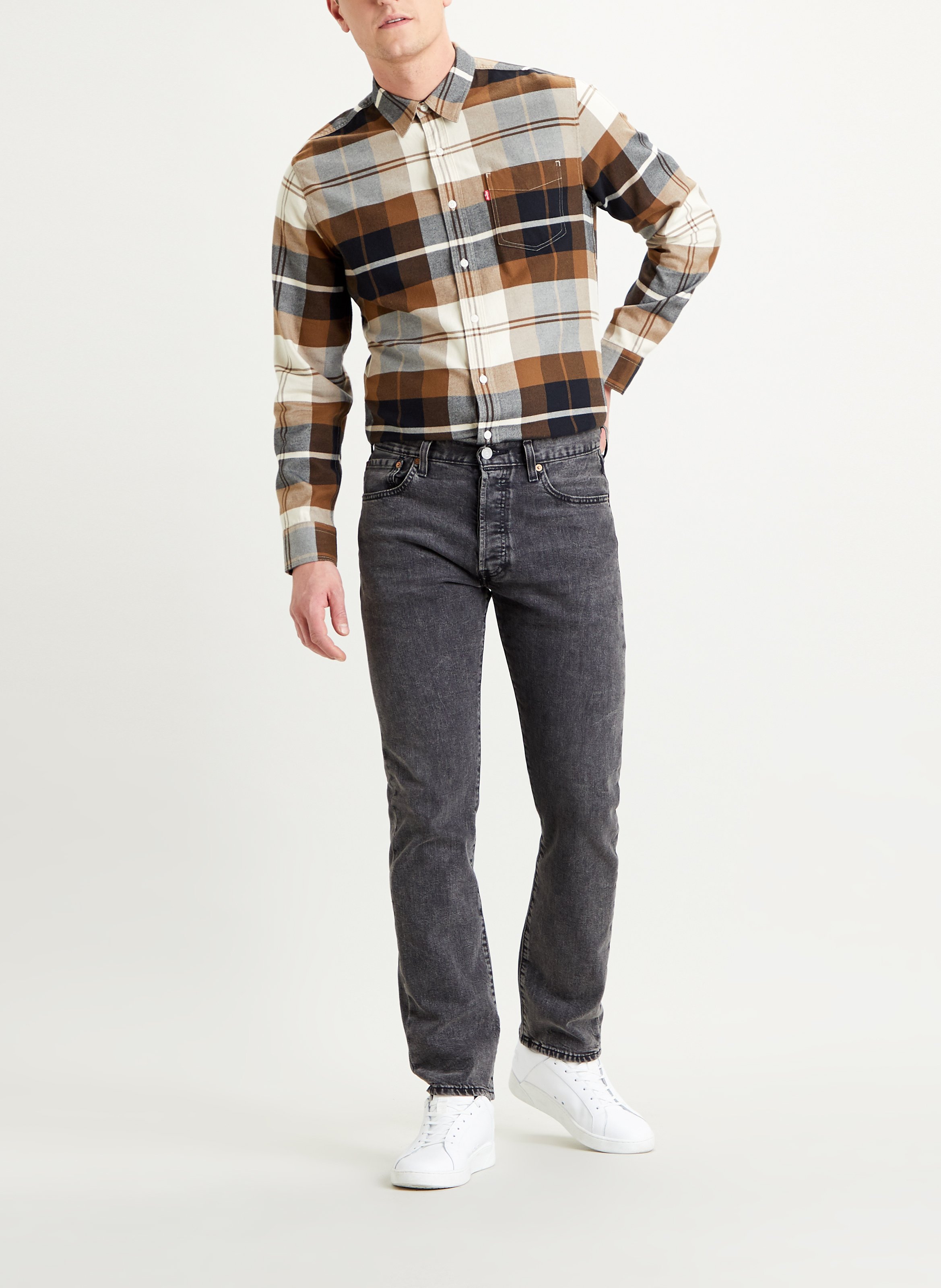 levis 501 straight cut