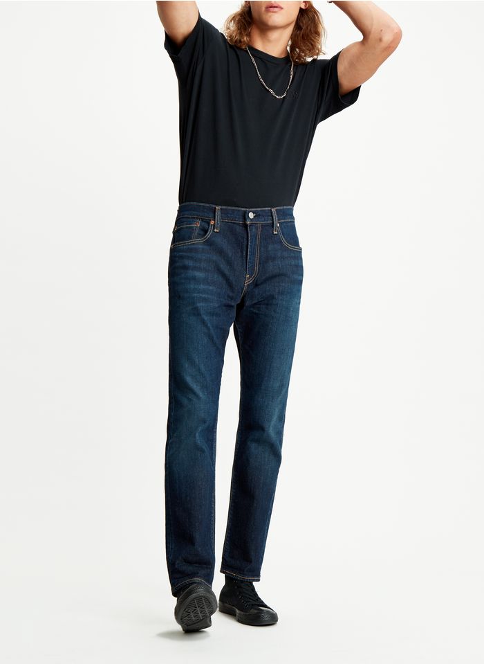 LEVI'S Straight Cut Jeansaus Baumwoll-Mix in Jeans ohne Waschung