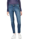LIU JO Den.Blue explosion w Bleached Jeans