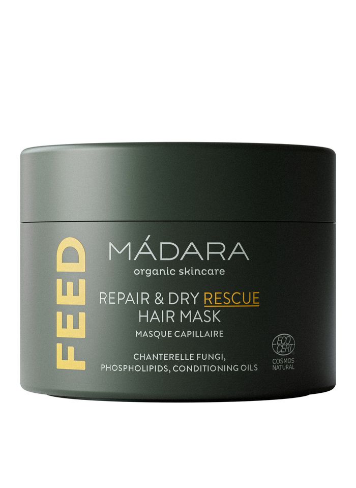MÁDARA FEED - Reparierende Maske für trockenes Haar 