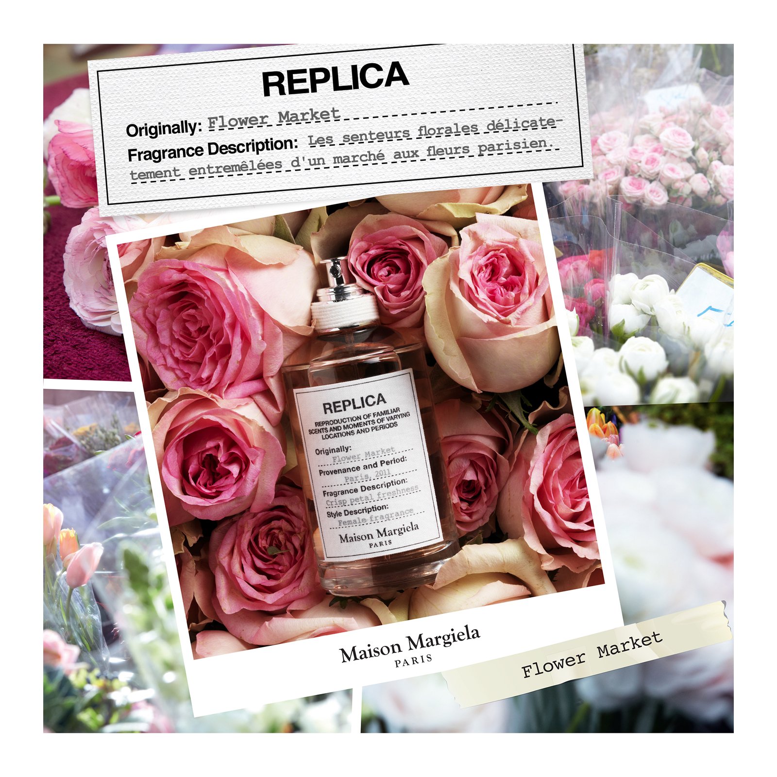 replica flower market fragrance