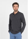 MARC O'POLO 989-dark grey melange Grau