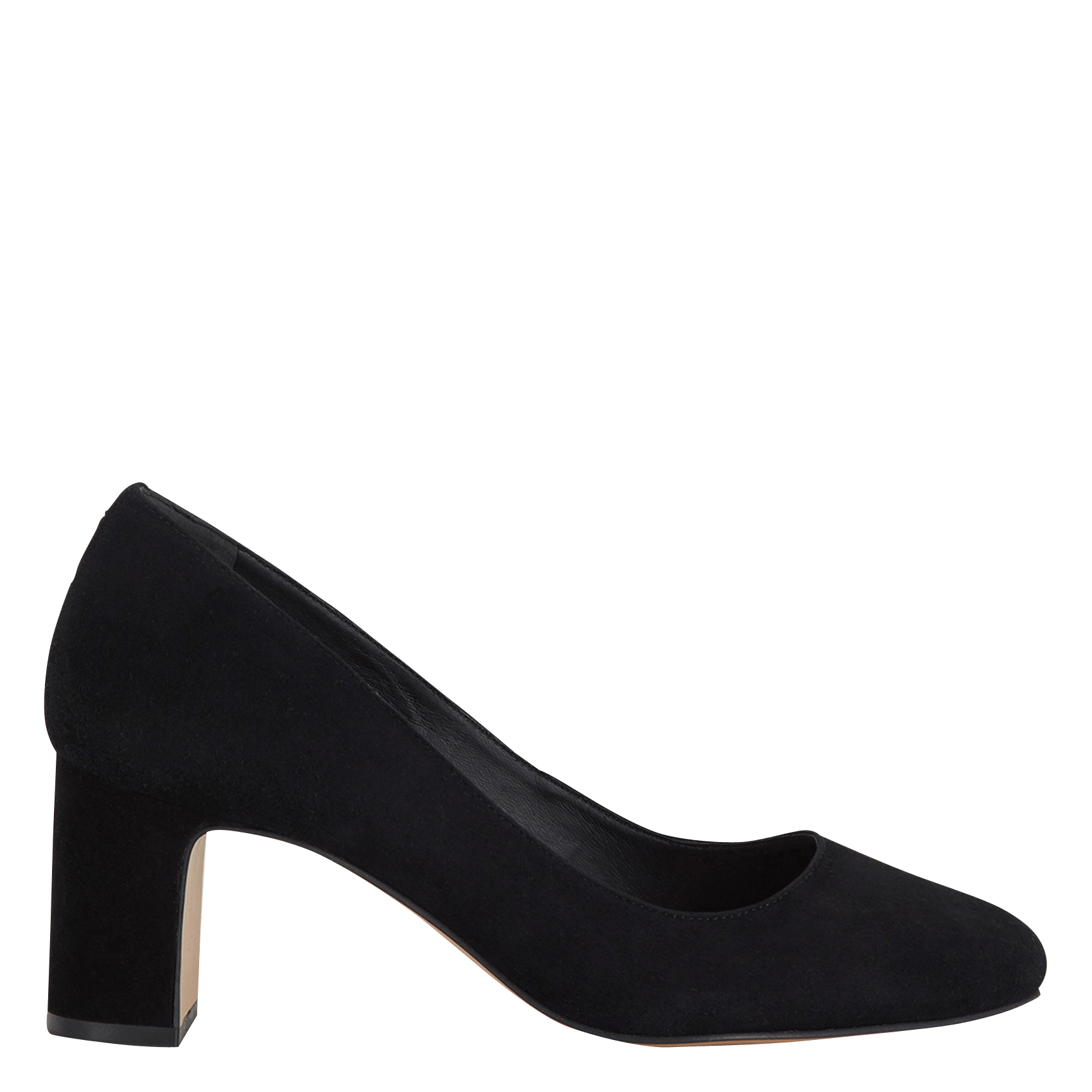 veloursleder pumps schwarz