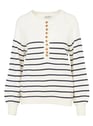 MOLLY BRACKEN OFFWHITE/NAVY Gestreift