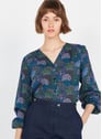 NICE THINGS Bleu marine Mehrfarbig