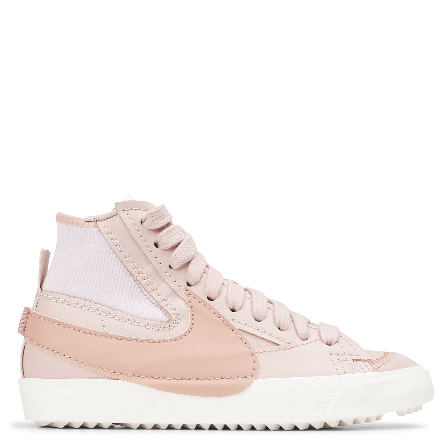 nike blazer mid pink high top trainers