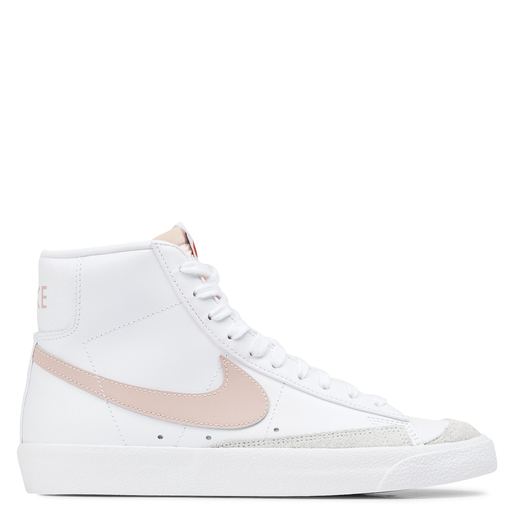 nike blazer mid pink high top trainers