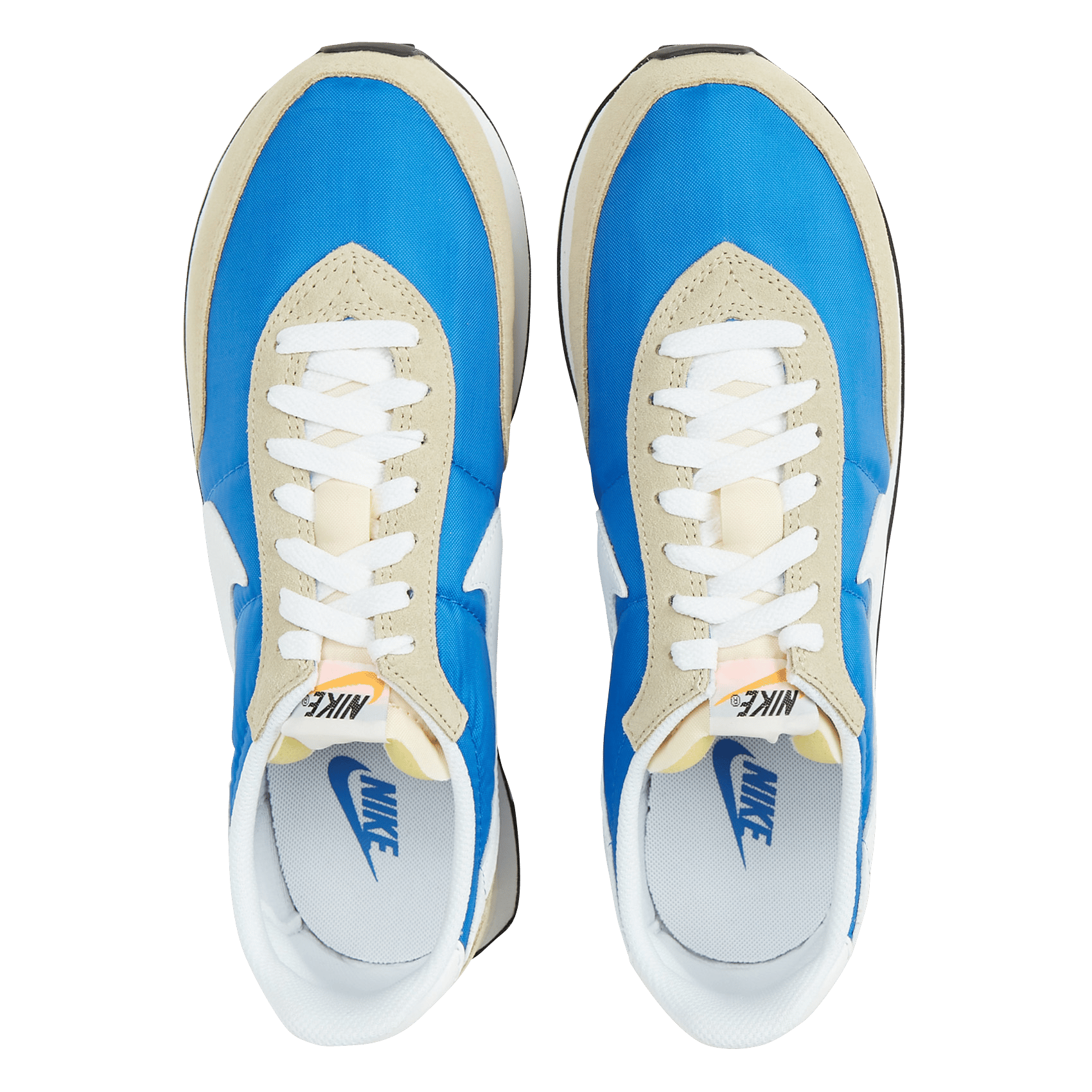 nike waffle azul