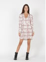 PINKO MULT.BIANCO/ROSSO Rot
