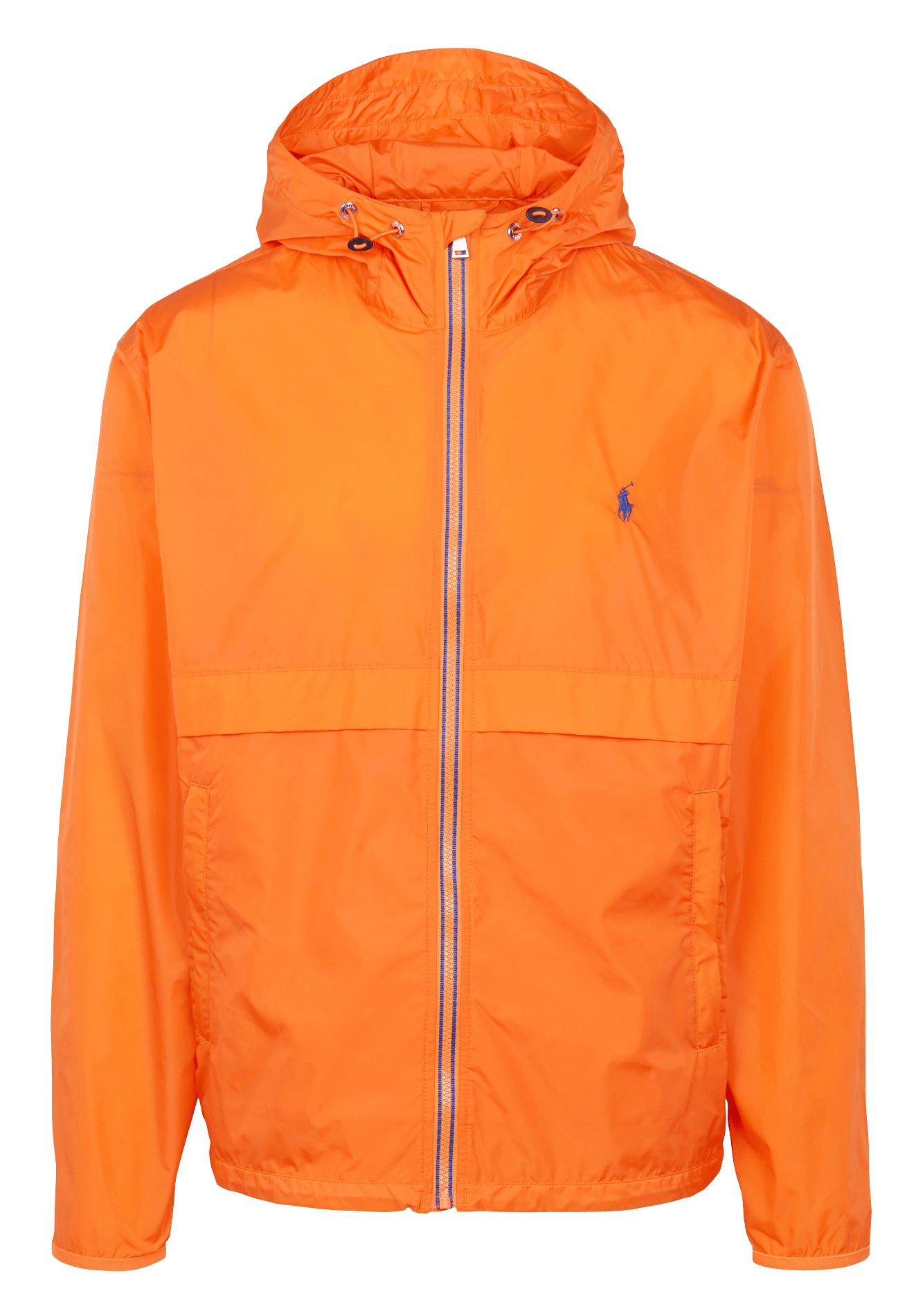 orange polo windbreaker