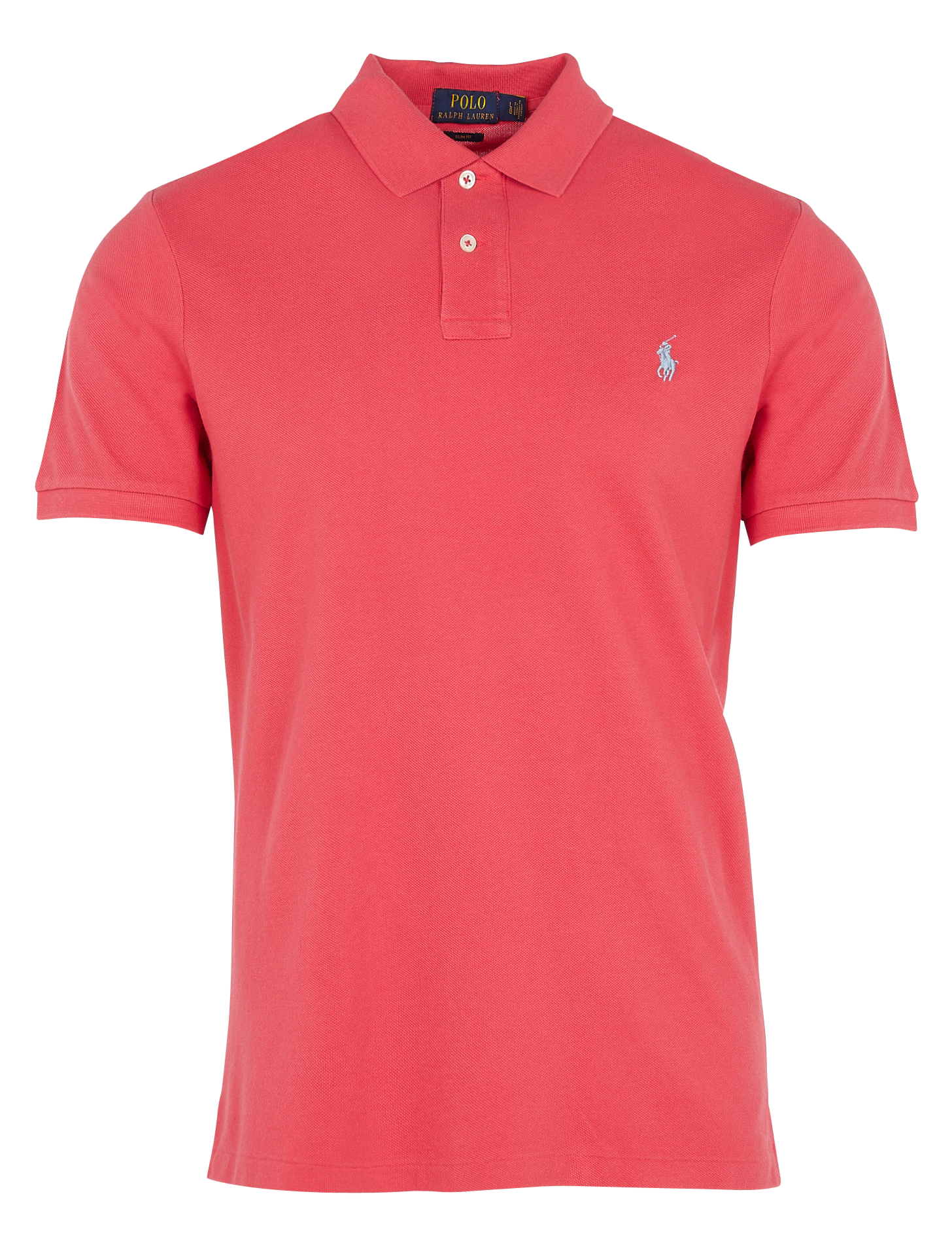 Herren Bekleidung T-Shirts Poloshirts Polo Ralph Lauren Baumwolle Custom-Slim-Fit Piqué-Polohemd in Schwarz für Herren 