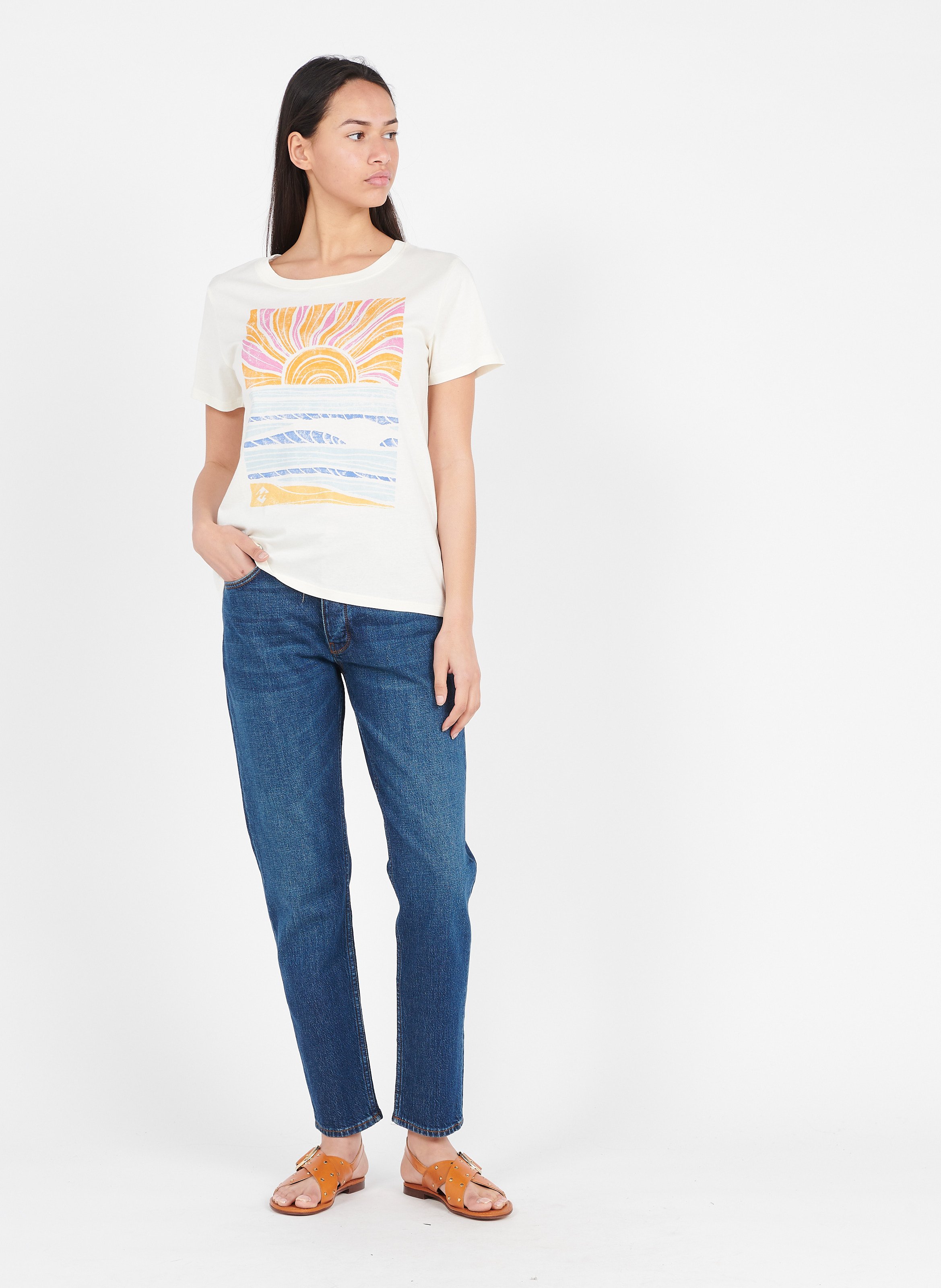 High Waist Mom Jeans Dnm B-136 Reiko - Damen | Place des Tendances
