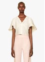 SANDRO Off white Beige