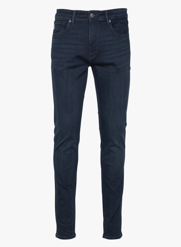 SELECTED Slimfit-Jeans aus Baumwoll-Mix in Stone-bleached Jeans