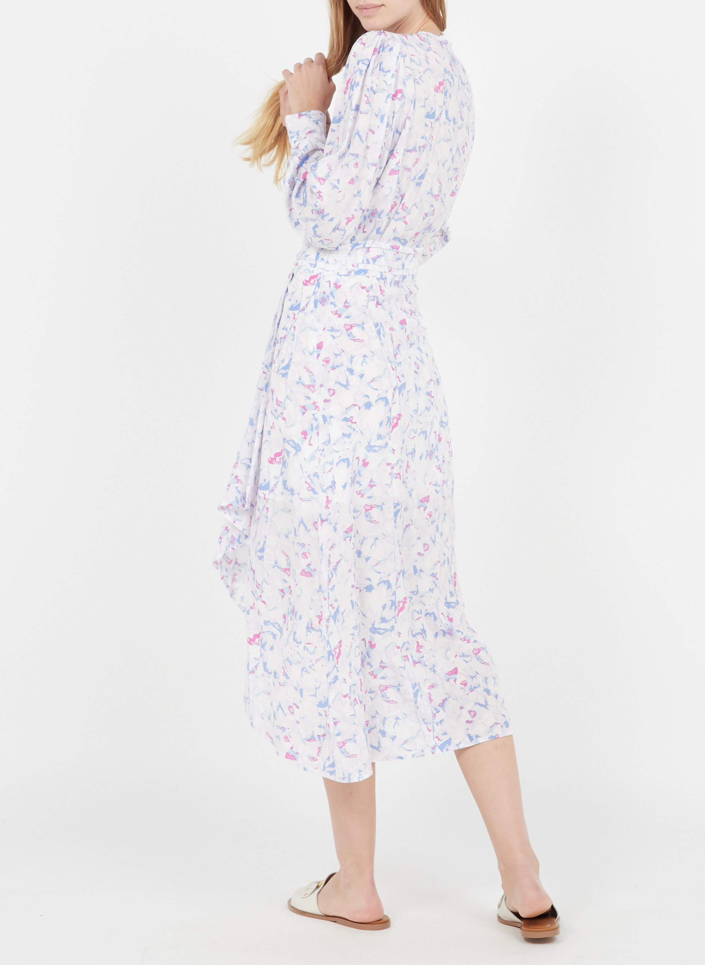 maxikleid mauve