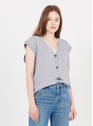 THE KOOPLES GREY MELANGE Grau