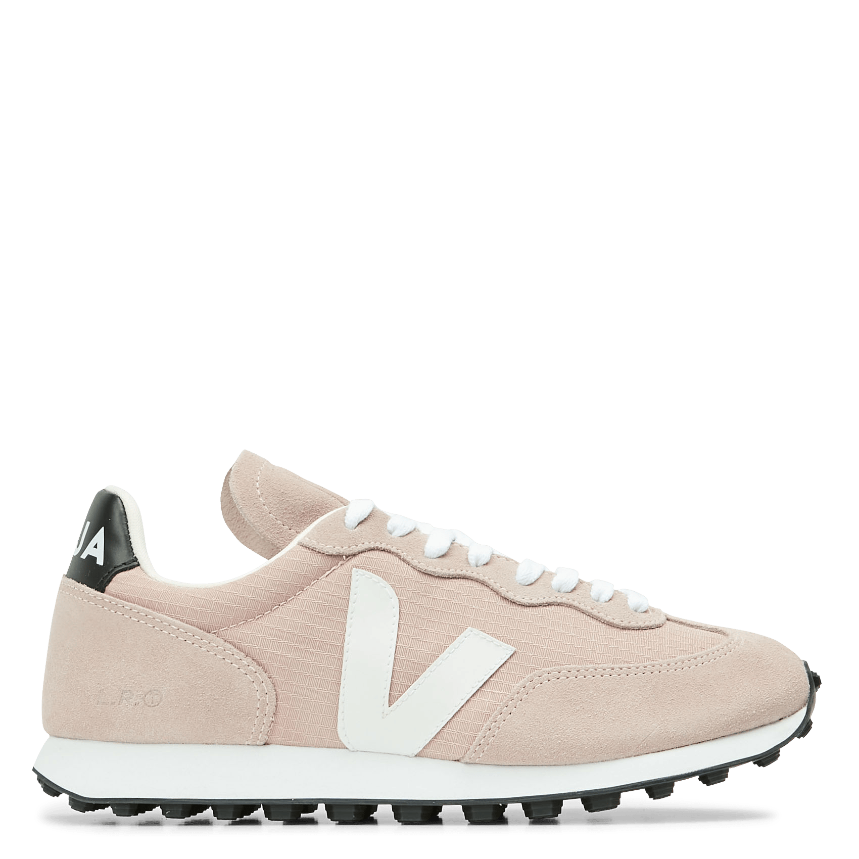 witte sneakers met beige suede details v-12 leather XD0202335