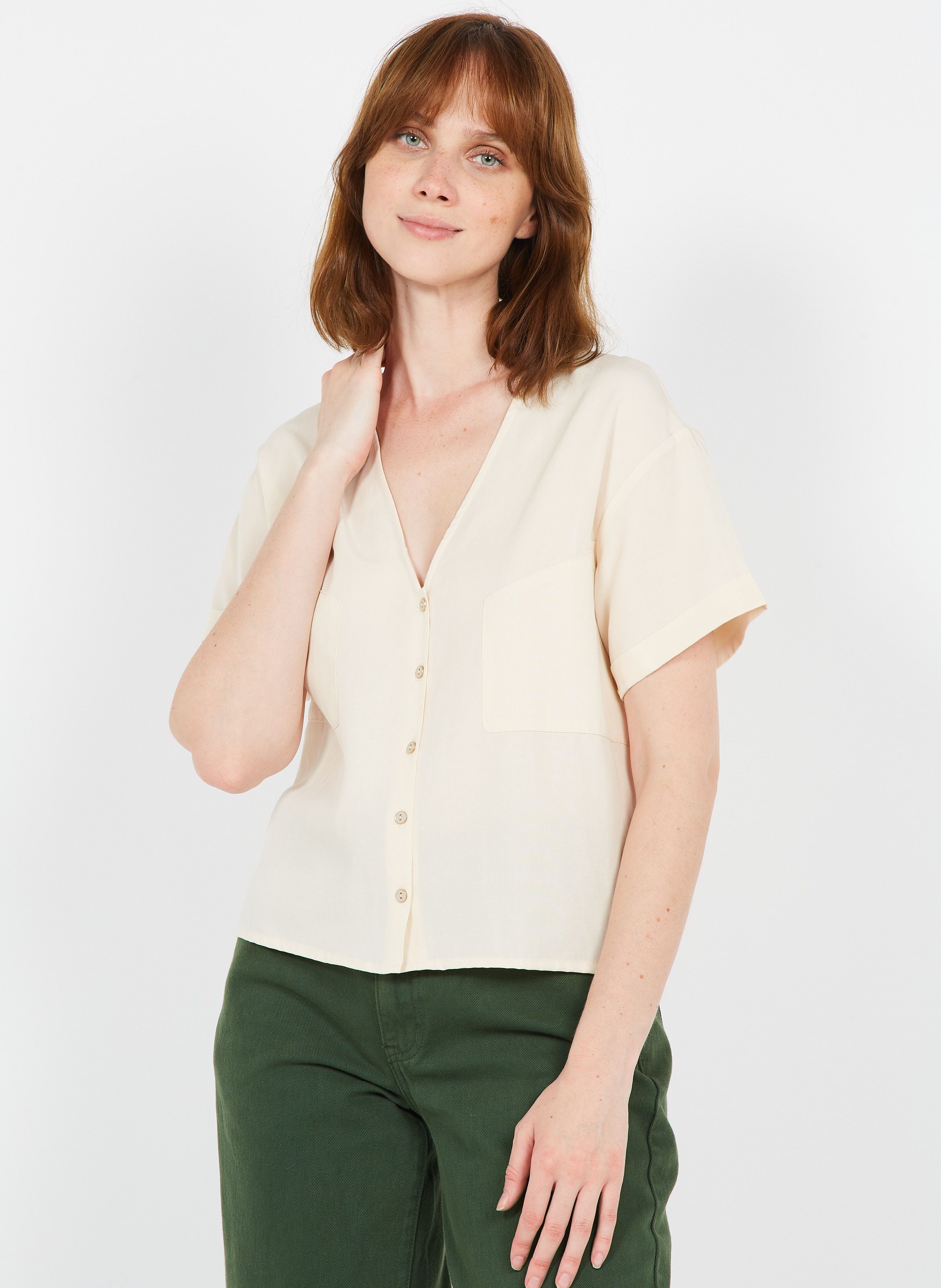 DAMEN Hemden & T-Shirts Falten Mehrfarbig 38 Rabatt 62 % VILA Bluse 